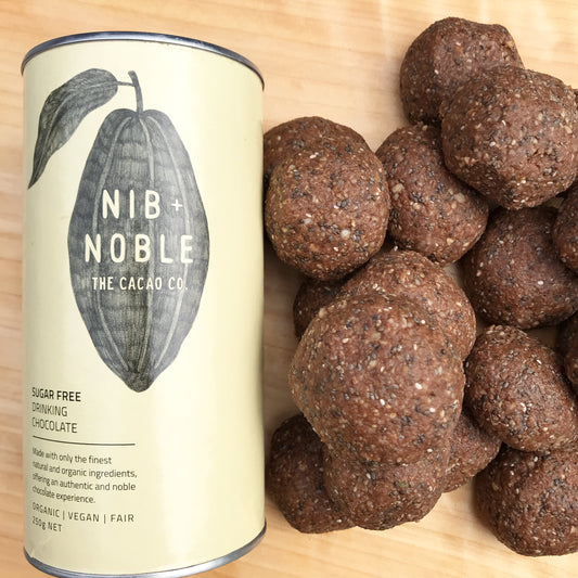 Easy Drinking Chocolate Bliss Balls