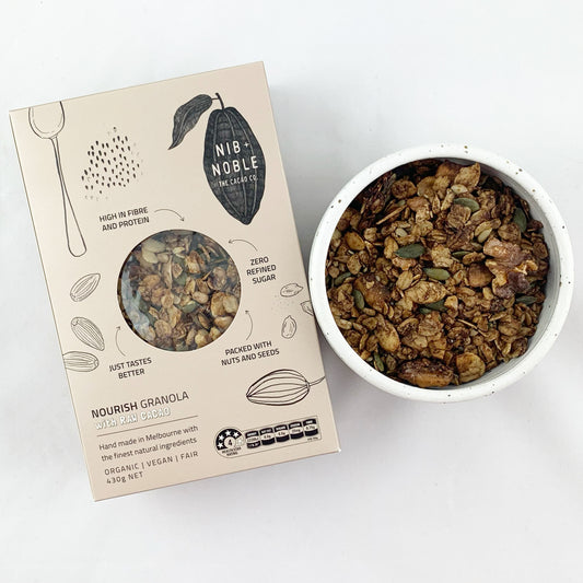 9 health benefits of Nib + Noble Organic Nourish Granola