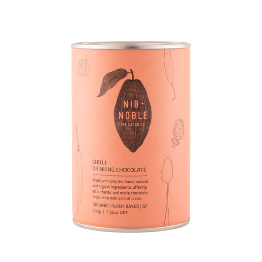 Chilli Organic Drinking Chocolate - Nib and Noble