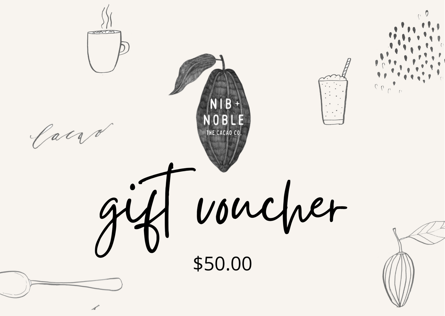 Gift Voucher - Nib and Noble