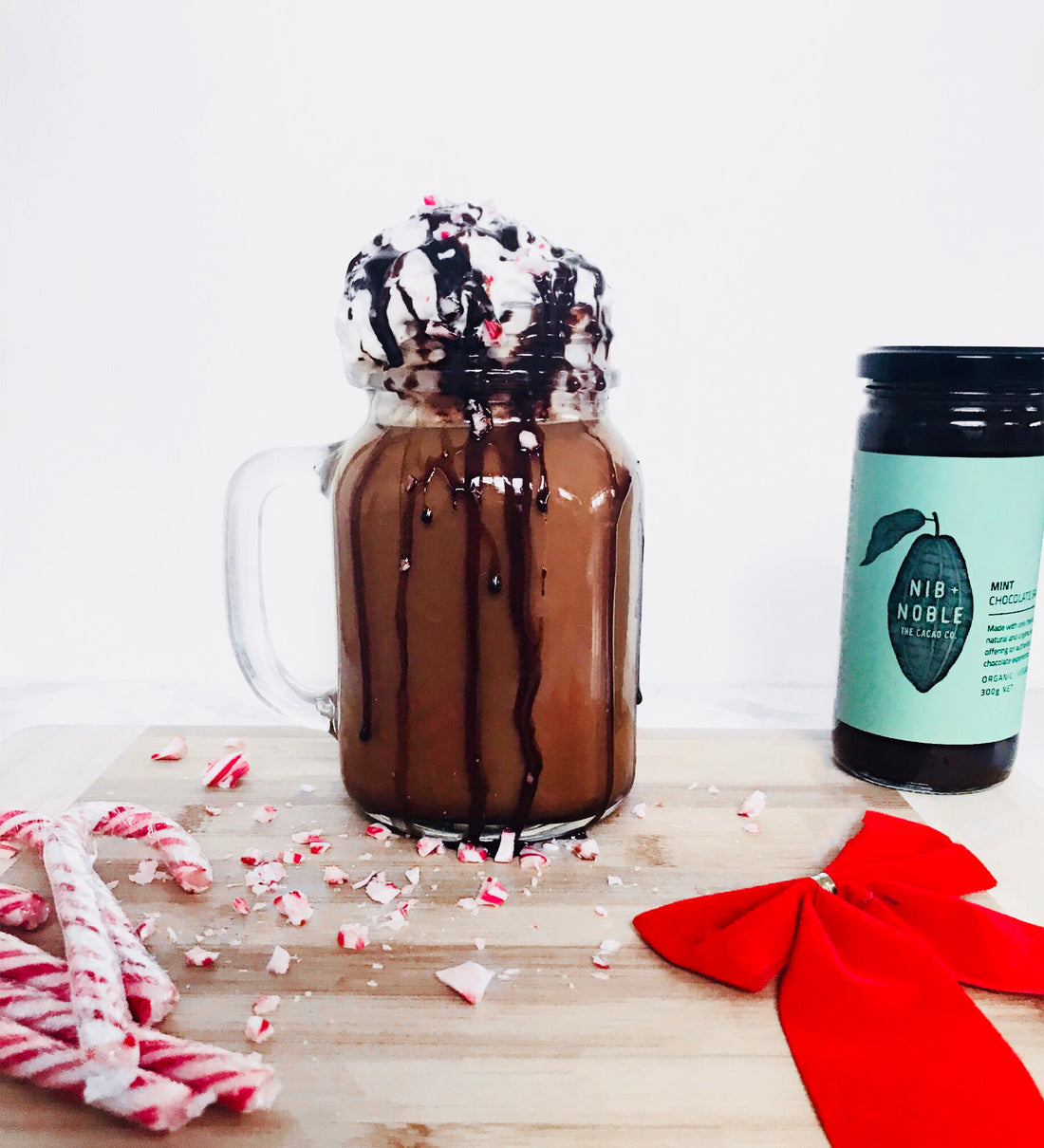 Refreshing Mint Hot Chocolate