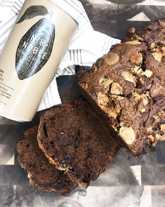 Vegan and Gluten Free Chocolate Banana Bread