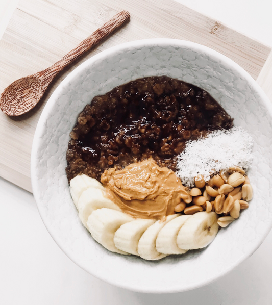 Chocolate and Chia Seed Oatmeal