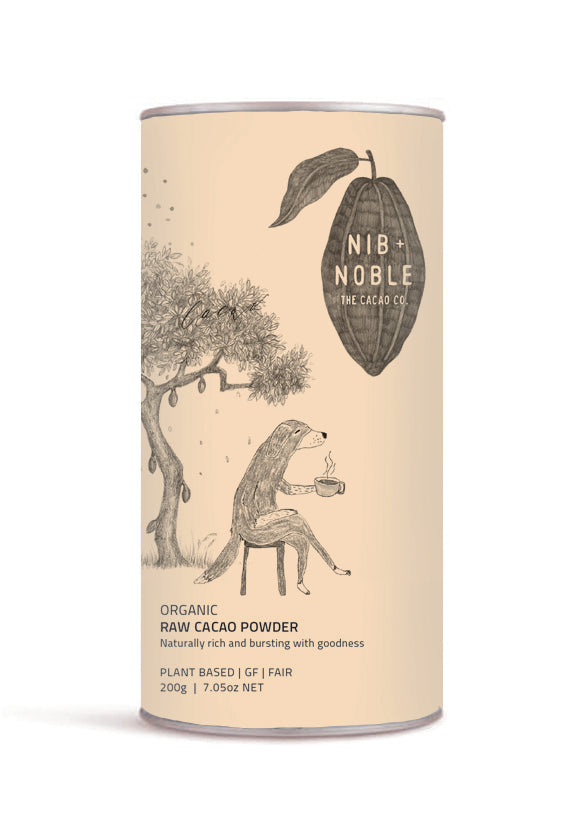 Organic Raw Cacao Powder - Nib and Noble