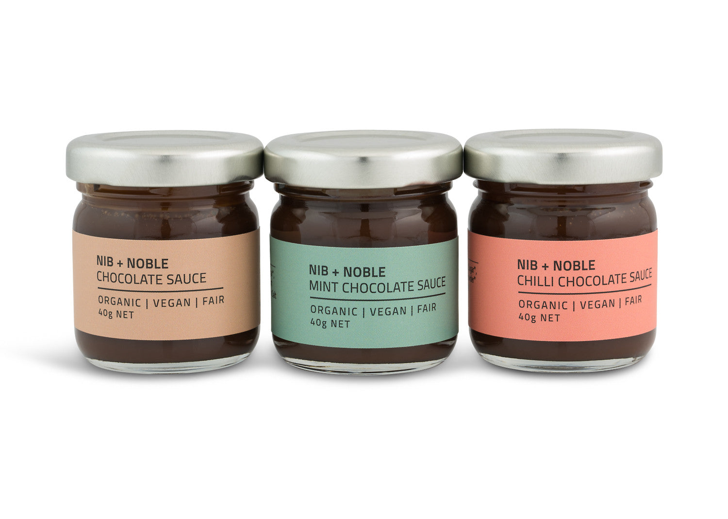 Organic Chocolate Sauce - Gift Box - Nib and Noble