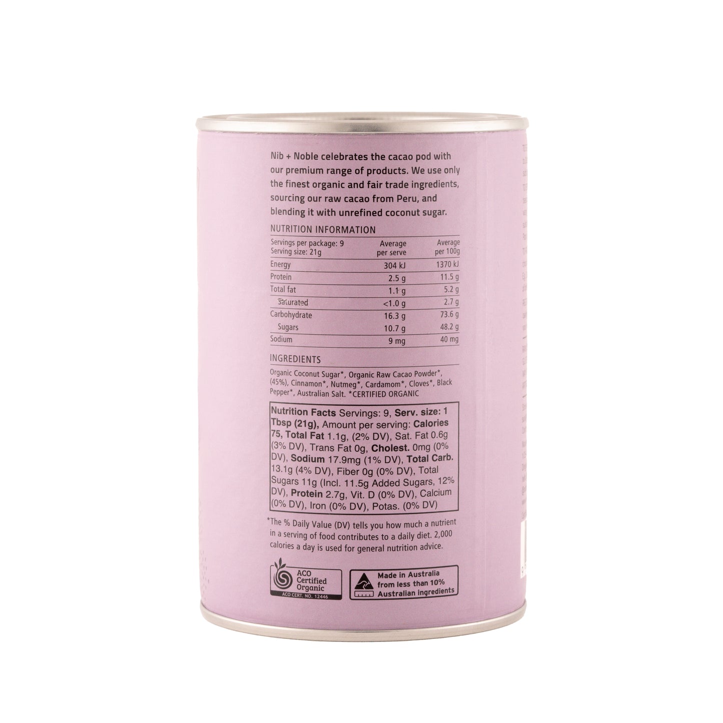 Organic Chai Hot Chocolate - Nib and Noble