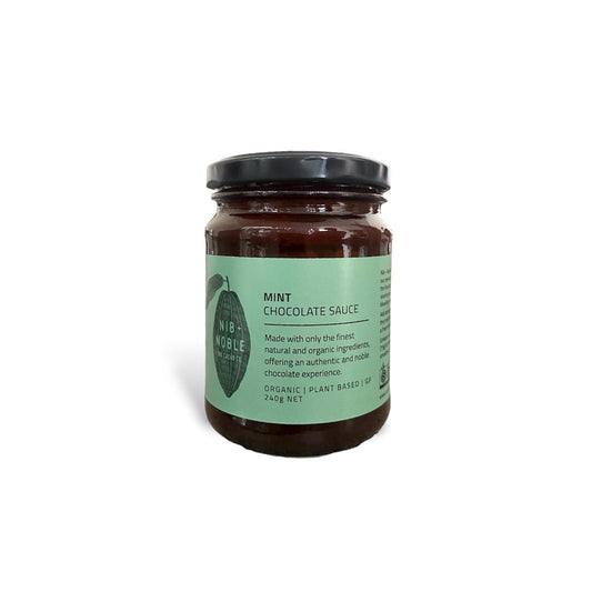 Organic Chocolate Sauce - Mint - Nib and Noble