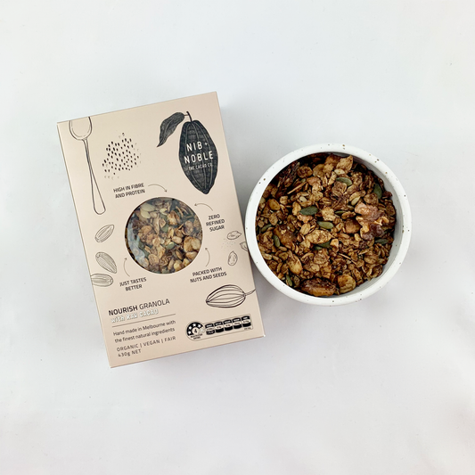 Granola Gift Pack with Ceramic Bowl - Nib and Noble