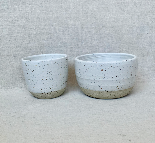Hand Made Ceramic Tumbler & Bowl Bundle - Nib and Noble